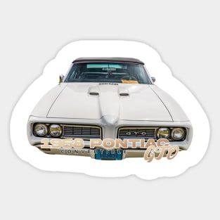 1968 Pontiac GTO Convertible Sticker
